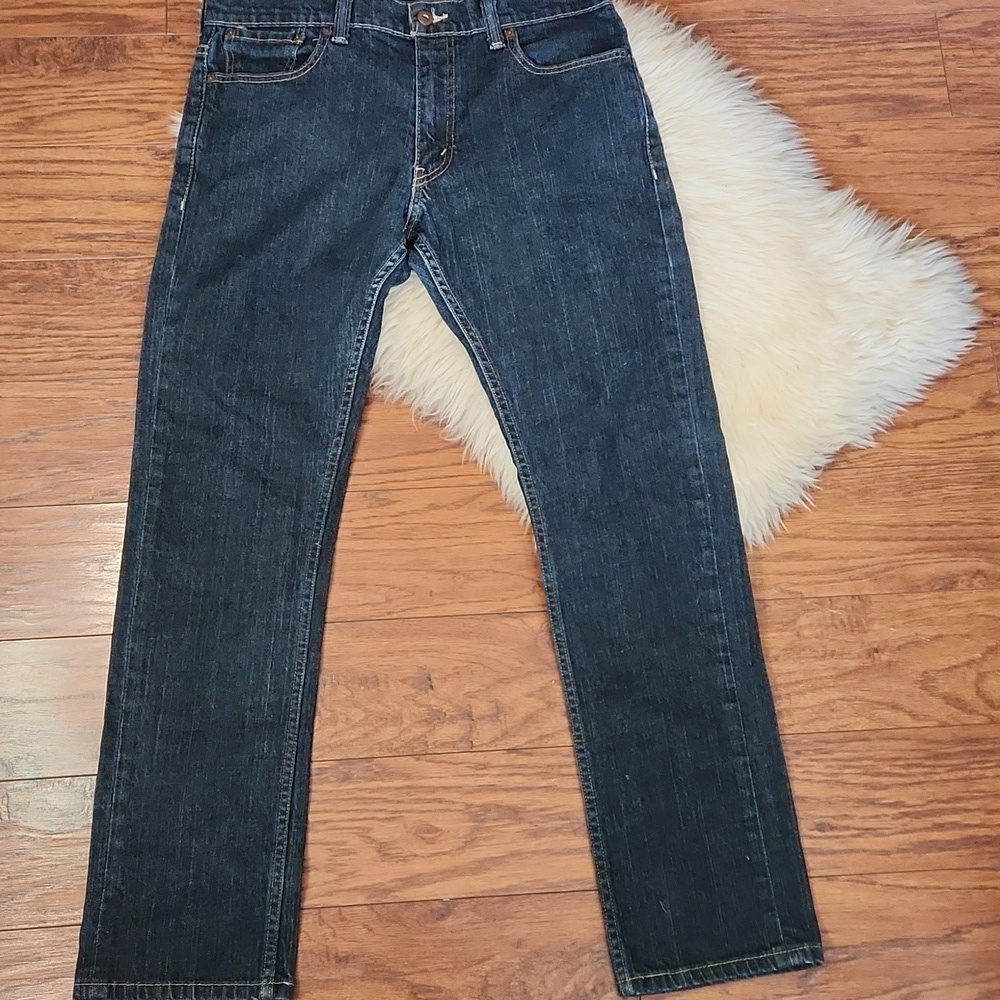 Levi's Strauss 511 Dark Wash Womens Jeans - Picture 5 of 5